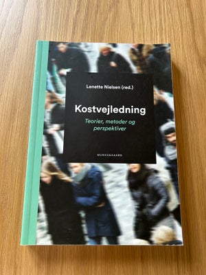 Kostvejledning , Lenette Nielsen , år 2017, 1.  udgave, Uden overstregninger 

Anvendt på sygeplejes