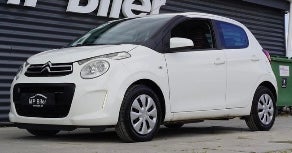 Citroën C1, 1,0 VTi 68 Feel, Benzin, 2014, km 42500, hvid, nysynet, aircondition, ABS, airbag, 5-dør