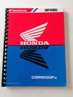 Honda CBR600F årg. 1999: Værkstedsbog