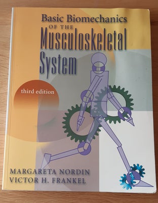 Musculoskeletal system, Magareta, år 2001, BOGEN ER PÅ ENGELSK