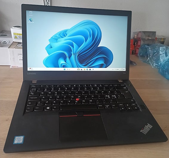 Lenovo T470, 3.1 GHz, 8 GB ram