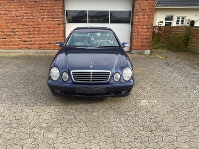 Mercedes CLK430, 4,3, Benzin, aut. 2001, km 283000, blåmetal, klimaanlæg, aircondition, ABS, airbag,