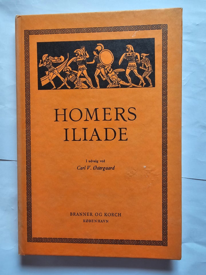 Homers Iliade i udvalg, Carl V. Østergaard, genre: digte
