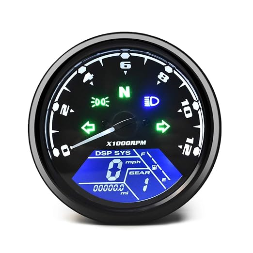 Speedometer digitalt, No Name