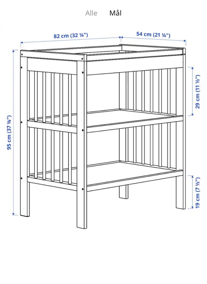 Puslebord, Ikea