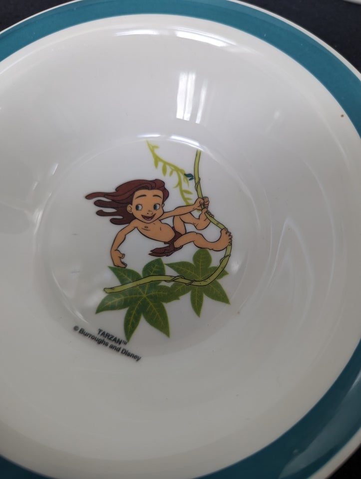 Porcelæn, To små skåle, Disney Tarzan