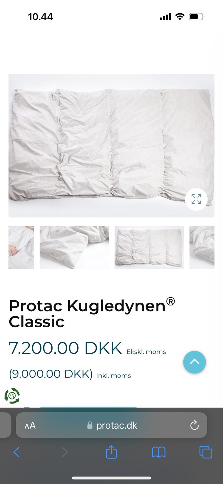 Andet, Protac Kugledyne Classic 10 kg