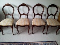 4 flotte stole, 300 år gl.