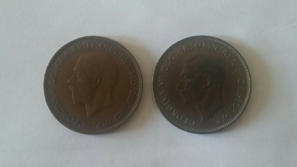 Vesteuropa, mønter, One Penny