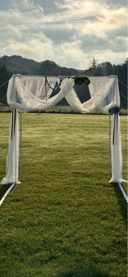 Gardin, 6 stk. netgardiner fra IKEA. De 4 har været brugt en enkelt gang til en ceremoniport, de sid