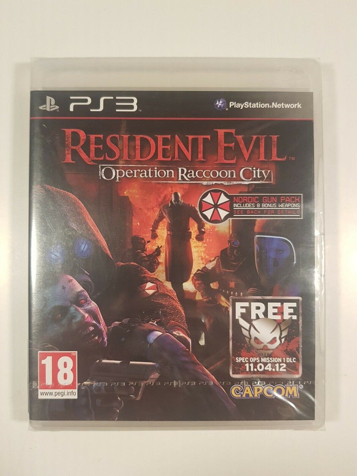 (Nyt i folie) Resident Evil, Operation Racoon City, PS3