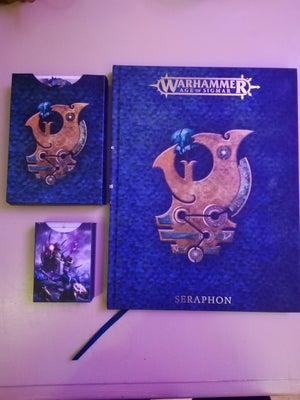 Warhammer, Seraphon battletome mm., Speciale edition Seraphon battletome, med alle datacards og andr