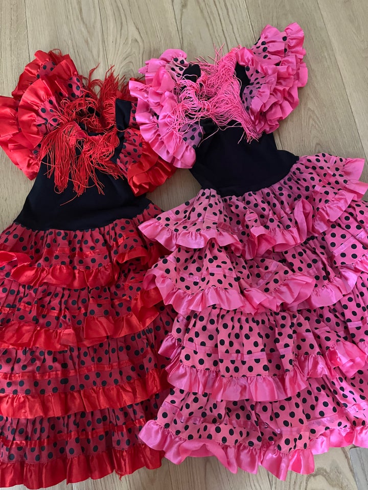 Flamingo kjoler rød og lyserød i str 10-12 – dba.dk Køb og Salg af Nyt og