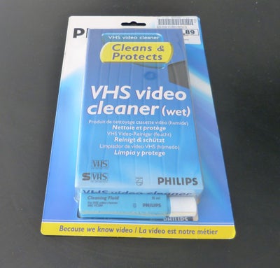 Anden genre, VHS Rensebånd / Video cleaner, Philips

Mangler du et rensebånd til en ældre VHS maskin
