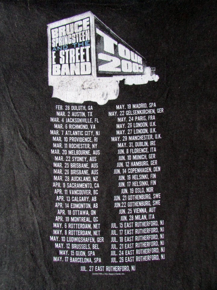 T-shirt, BRUCE SPRINGSTEEN THE RISING TOUR SHIRT	, str. XL