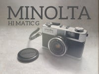 Minolta, Minolta HI MATIC G, Perfekt