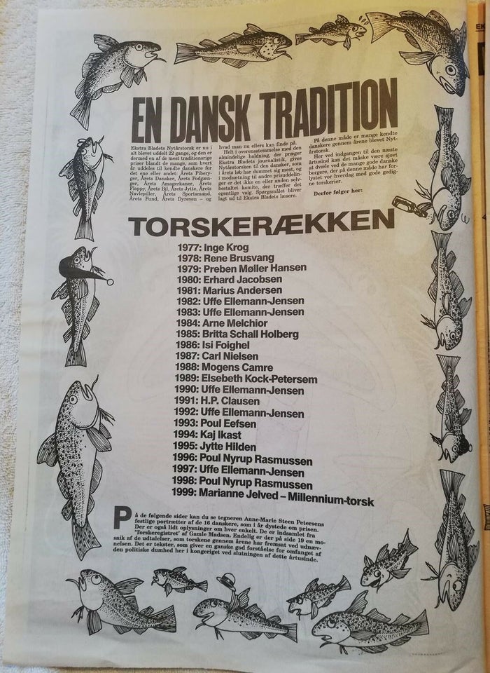 Millennium-Torsken/ Nytårstorsken 1999, Ekstra Bladet,