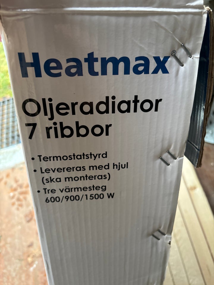 Olieradiator, Heatmax 7 ribber