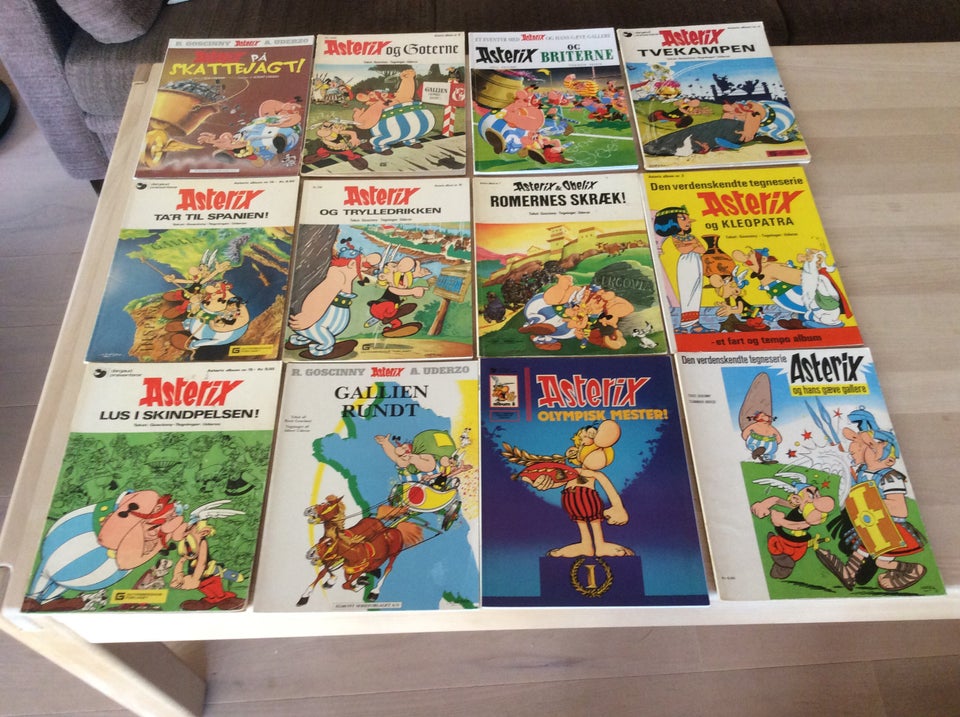 Asterix 24 stk ferielæsning, Tegneserie