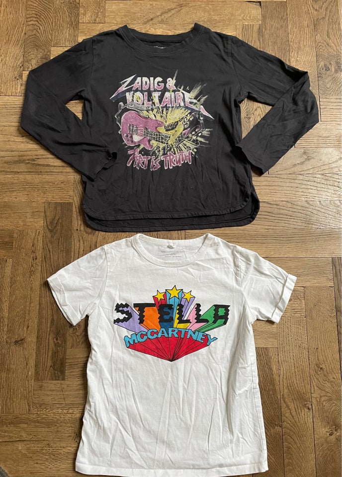 T-shirt, 2 t shirt , Zadig & Voltaire og Stella Mccartney