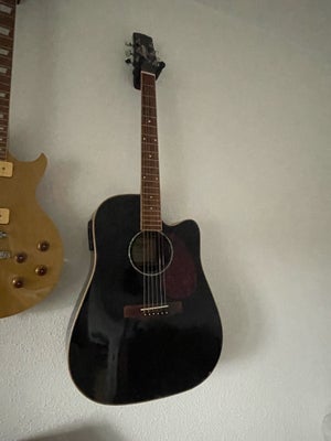 Western, Morgan W670SCEBLK, Jeg sælger min guitar.

Den spiller rigtig godt og har en super god klan