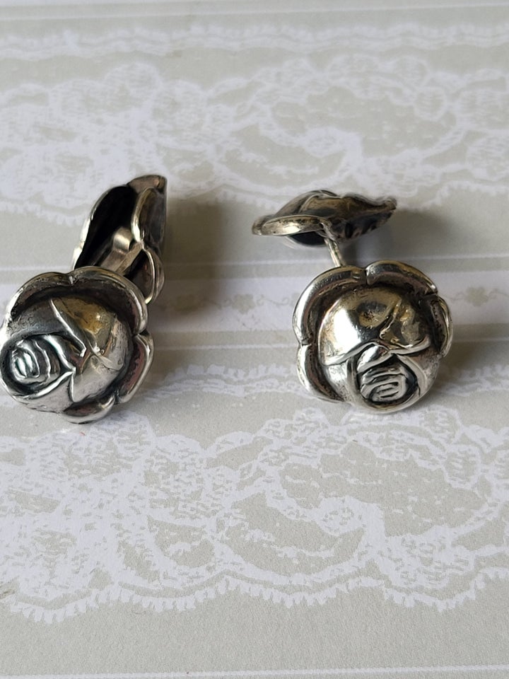 Smykker og sten, Vintage Cufflinks i sølv