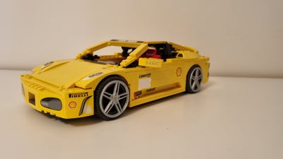 Lego Racers, 8143 - Ferrari F430, - Stor Ferrari F430 fra lego racers serien sælges.

- Sættet er en