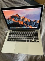 MacBook Pro, Model A1425 13,3” Retina skærm, Early 2013
