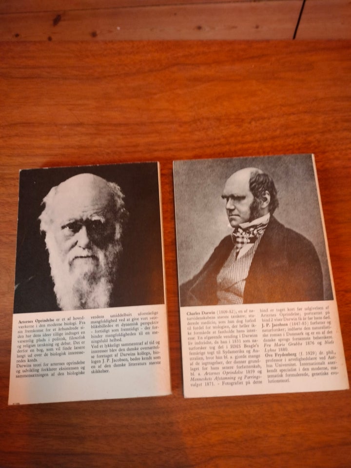 Arternes oprindelse (I-II), Charles Darwin, emne: