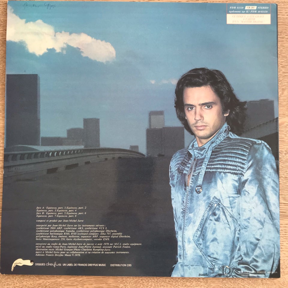 LP, Jean Michel Jarre, Equinoxe