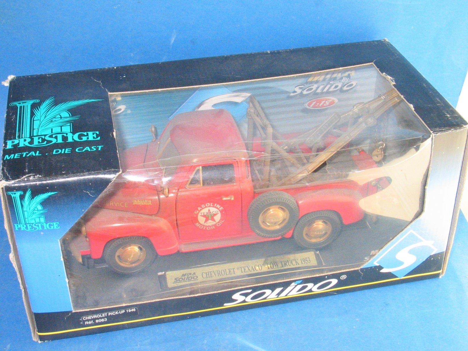 Modellastbil, Solido Chevrolet TEXACO, skala 1:24 – dba.dk – Køb