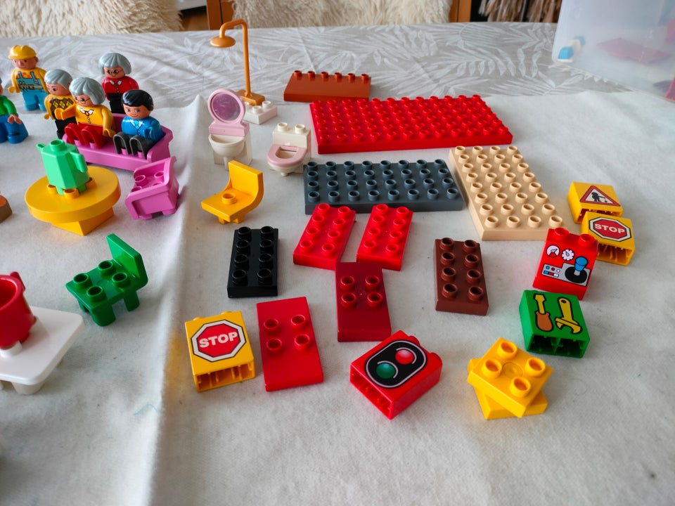 Lego Duplo, Lego Duplo Figur, tilbehør og byggeplader