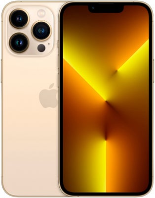 iPhone 14 Pro Max, 128 GB, guld, God, Virker som den skal, sælges med Brugsspor, kabel og oplader, o