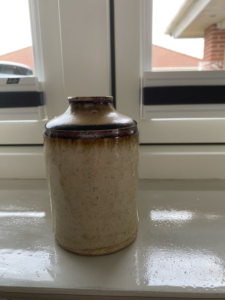 Glaseret keramik vase, Niels Oluf Thorkelin Eriksen