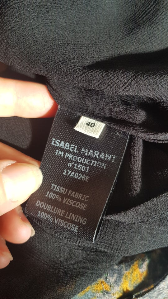 Boho nederdel flæser, str. 38, Isabel Marant