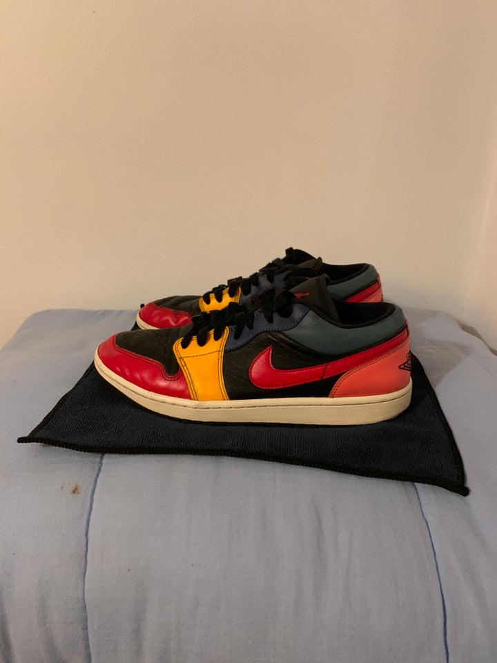 Sneakers, Jordan 1 low Black multicolor, str. 41