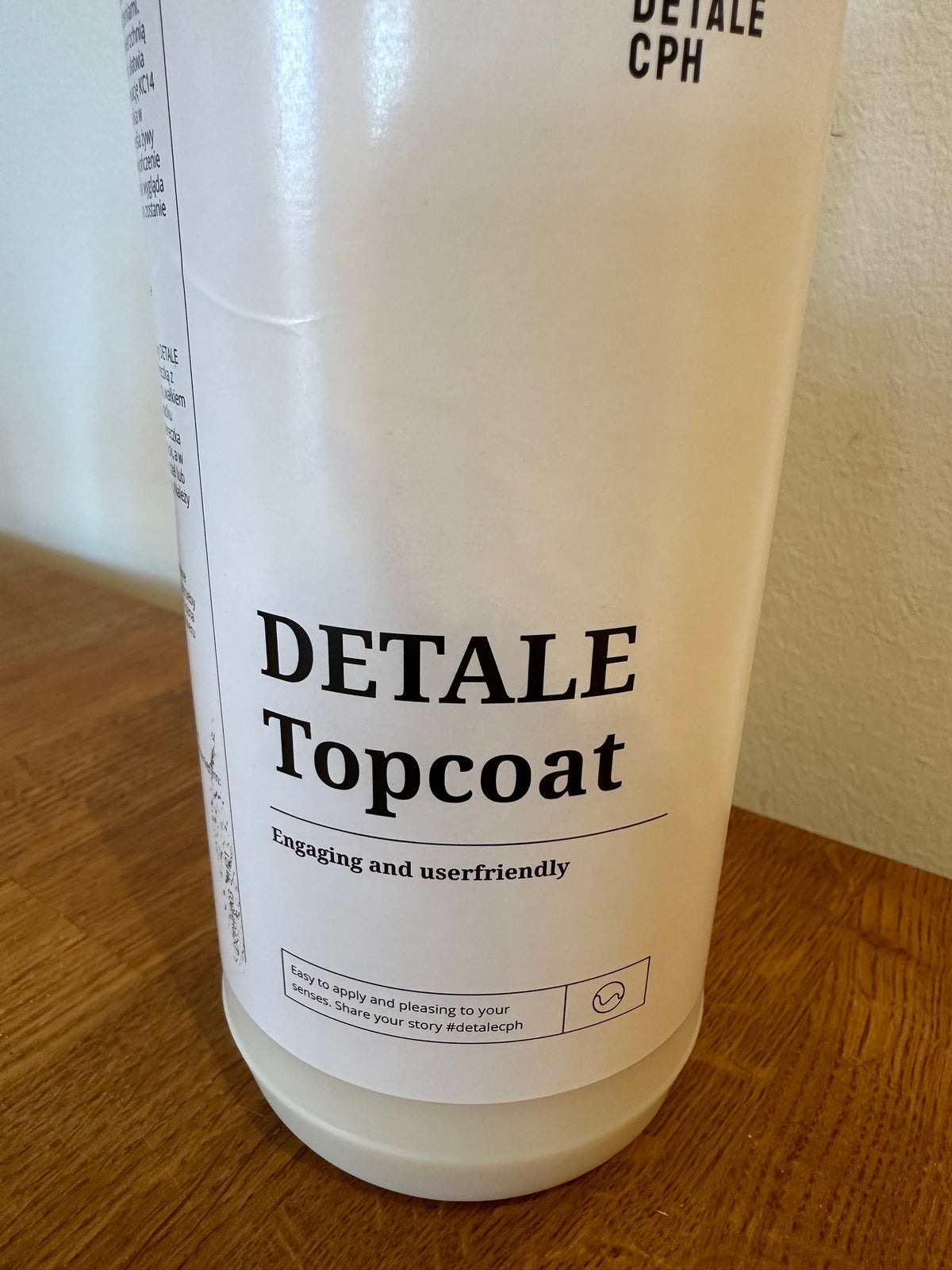 Topcoat, DETALE, 1 liter