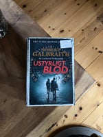 Ustyrligt blod, Robert galbraith , genre: krimi og