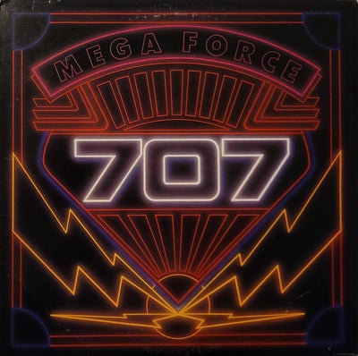 LP, 707, Mega Force, Rock, Fin stand VG+
The Boardwalk Entertainment Co ?– NB1-33253
US
1982