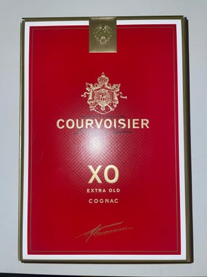 Spiritus, Courvoisier XO Extra Old, Courvoisier XO Extra Old sælges for 950 kr.

Kan sendes efter af