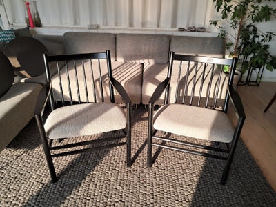 Erik Jørgensen, J147, Lænestol, 2 fine lænestole, model j147 original maling der er lidt brugsridser