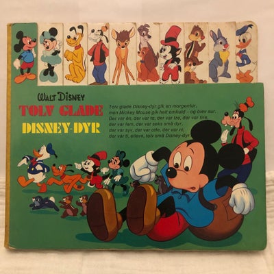 Tolv glade Disney-dyr, Walt Disney, Vagn Simonsen, Tolv glade Disney-dyr
Walt Disney
Tekst: Vagn Sim
