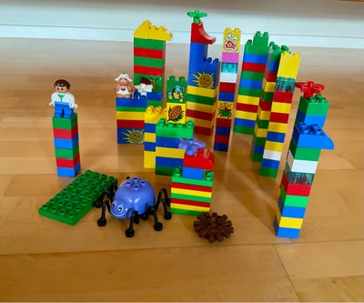 Lego Duplo, Forskellige klodser, Meget velholdte.