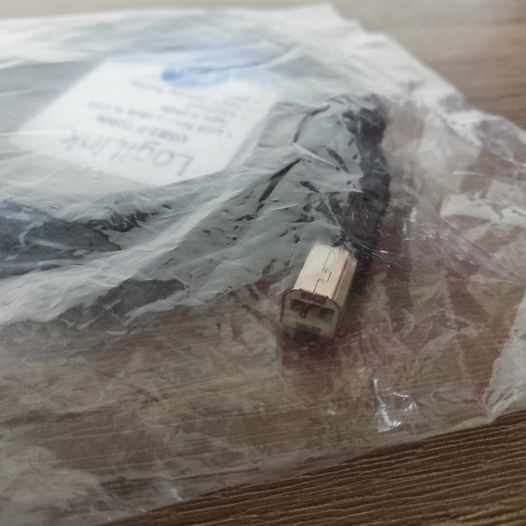 USB kabel 2.0 - USB-A han / USB-B han - 2 M (Ny), Logilink, USB