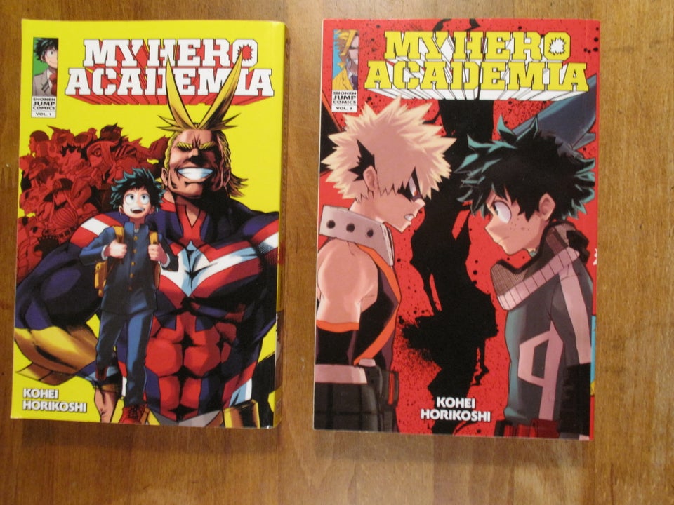 My Hero Academia 1+2 (engelsk), Kohei Horikoshi,