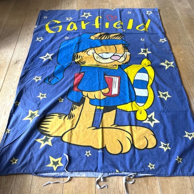 Sengetøj, Garfield sengesæt voksen
Ens på begge sider
Fin stand, alm brugsspor
