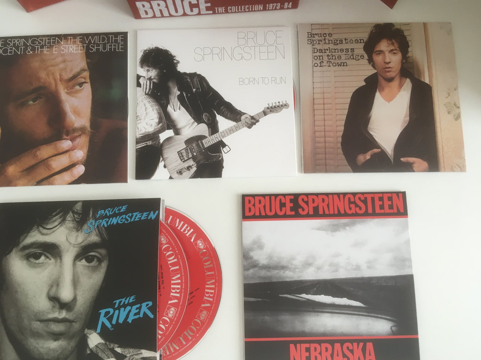 bruce springsteen the collection 1973-84 box boks: bruce