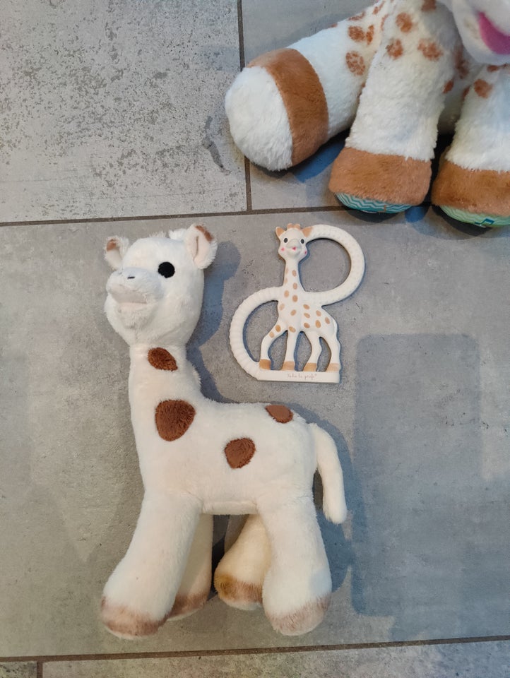 Sophie giraf bamse, bamse med musik, 2 bideringe
