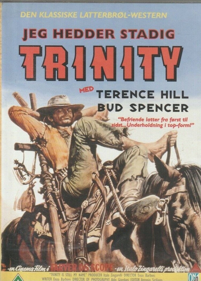 Jeg hedder stadig Trinity, instruktør Terence Hill, DVD