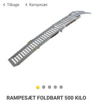 Rampe Foldbar, lastevne (kg): 250, b: 25 l: 195